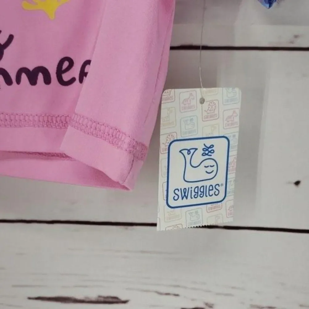 Swiggles Hello Summer Mermaid 2 Pc Swimsuit 18‎ months